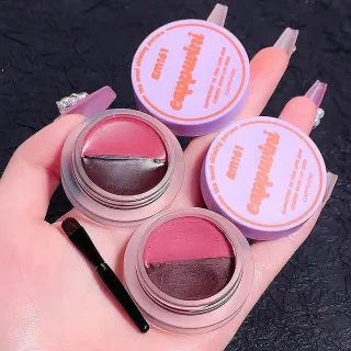 Cappuvini Double Colors Matte Lip Mud Lipstick
